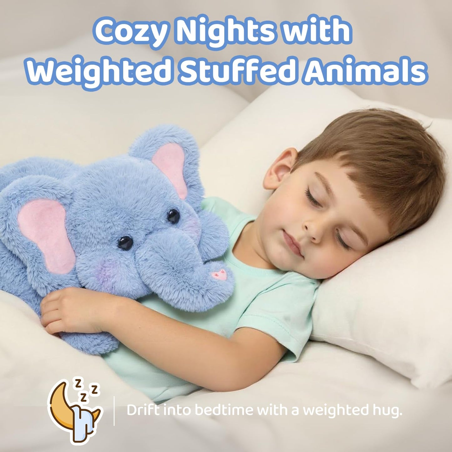 Mewaii Weighted Stuffed Animals 5 lbs Adjustable, Heated & Coolable 23 Inch Plush for Realistic Hug, Microwavable Removable Inner Pad, Cat Gifts for Adults & Kids (Black)