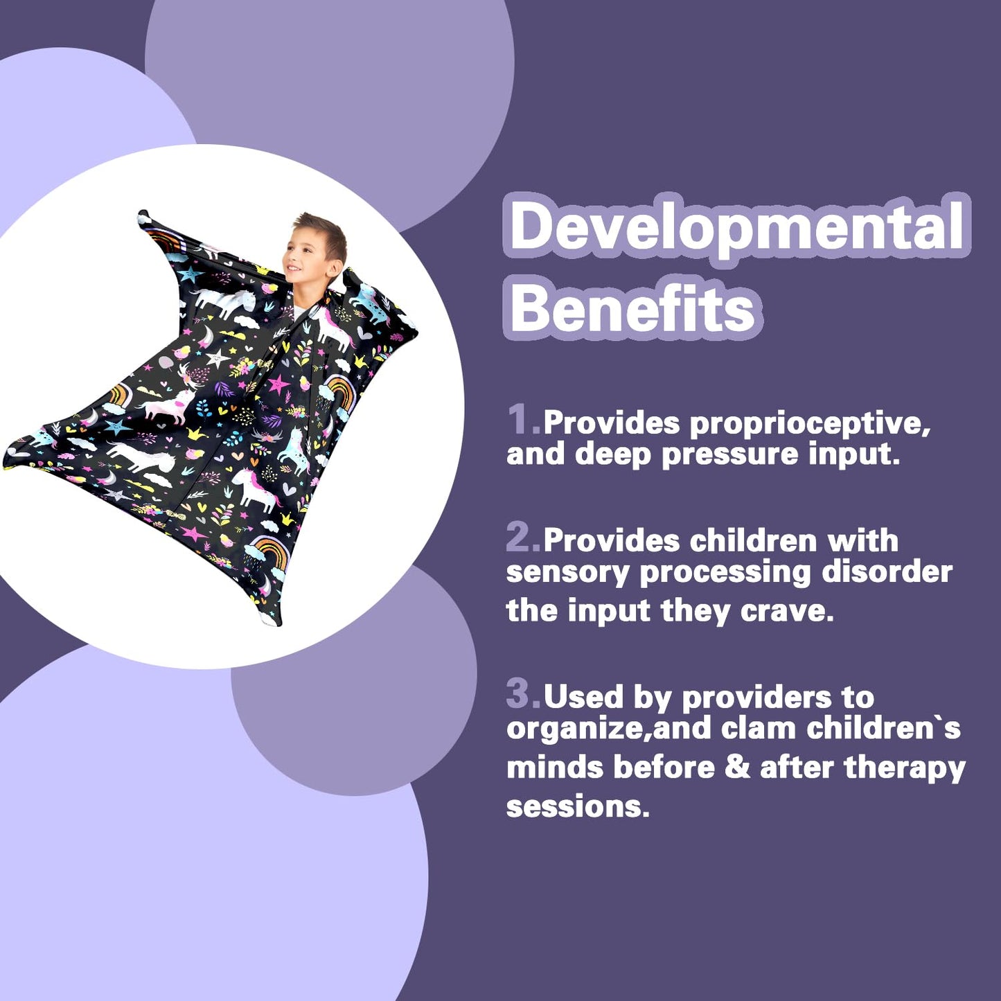 Cute Tiger Autism Movement Stretchy Sensory Body Socks - ADHD and Improve Sensory Processing Sox - Help Children with Autism (Medium)