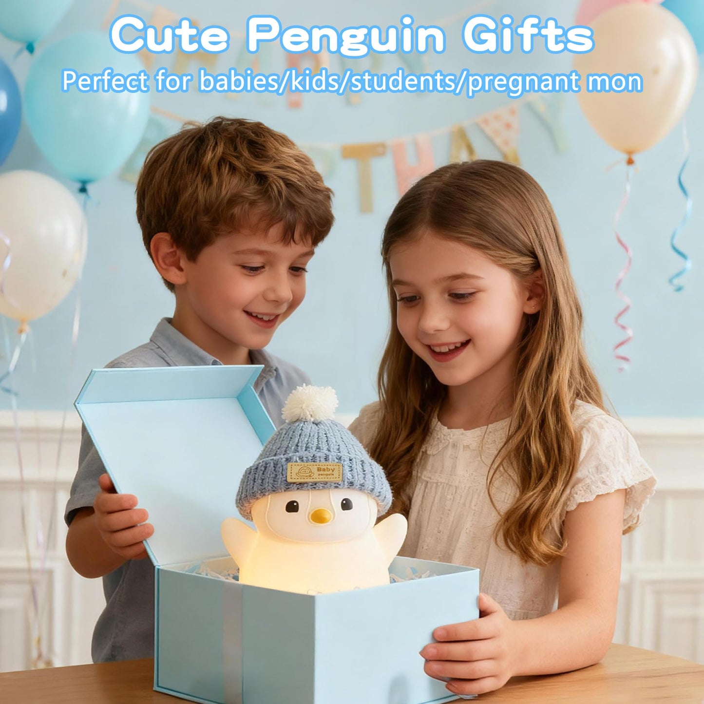 FAMIDUO Capybara Night Light for Kids,Safe Squishy Silicone Nursery Light with Timer,Dimmable & Rechargeable Touch Bedside Lamp, Cute Capybara Gifts for Boys Girls Toddlers, Baby & Kids Room Decor