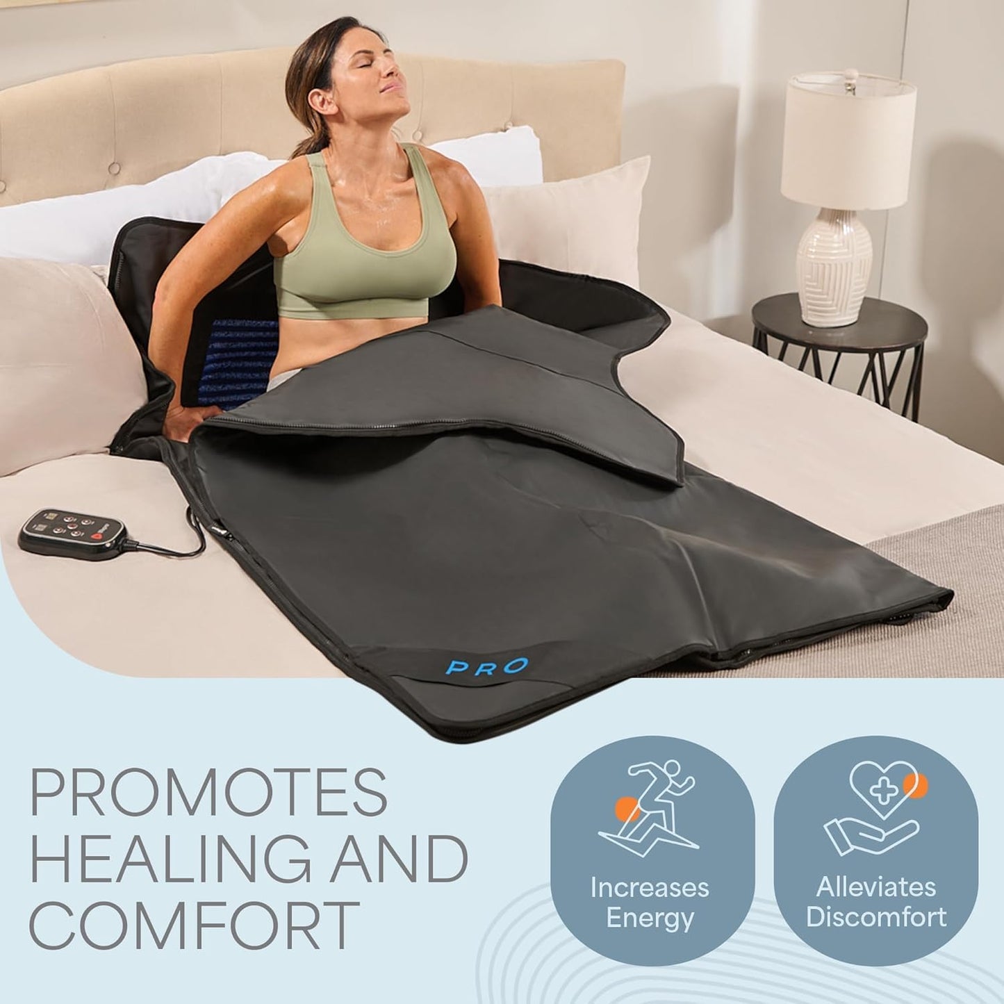 Infrared Sauna Blanket for Relaxation, Recovery & Stress Relief