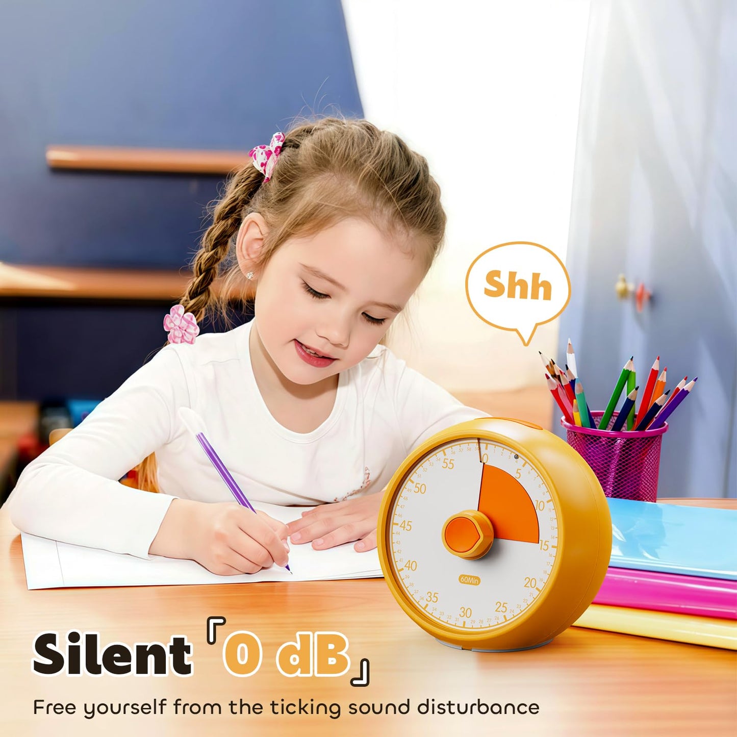 Visual Timer for Autism & ADHD Focus (60-Minute Countdown)