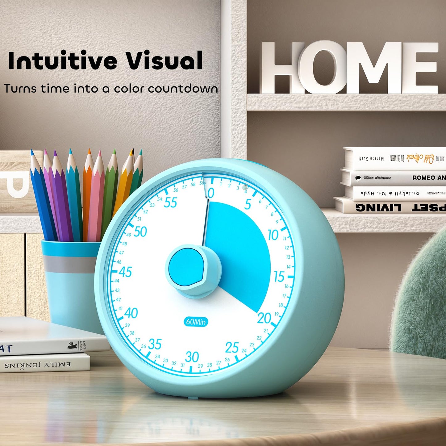 Visual Timer for Autism & ADHD Focus (60-Minute Countdown)