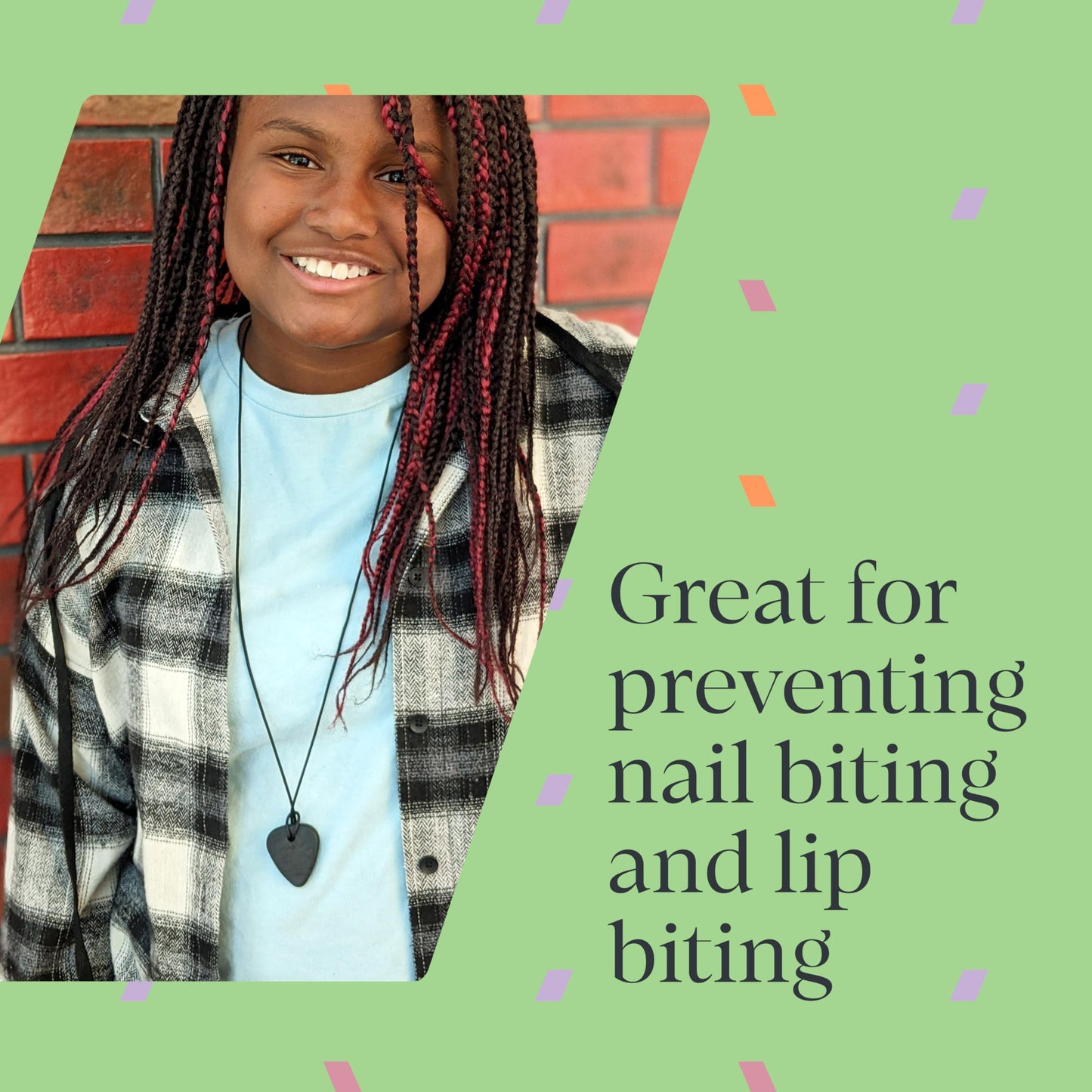 ARK Guitar Pick Small Thin Chew Necklace, Chew Necklaces for Sensory Kids and Adults, Oral Fidget for Autism, ADHD, SPD, Anxiety, Medical-Grade Sensory Chew Necklace, Standard, Softest, Light Grey