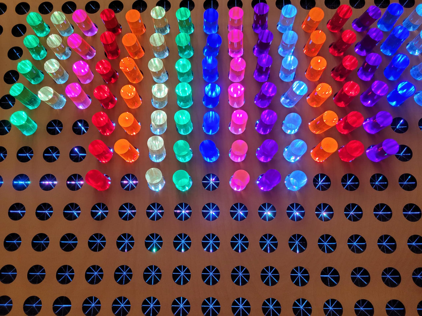 LED Sensory Pegboard for Autism & Interactive Focus Play