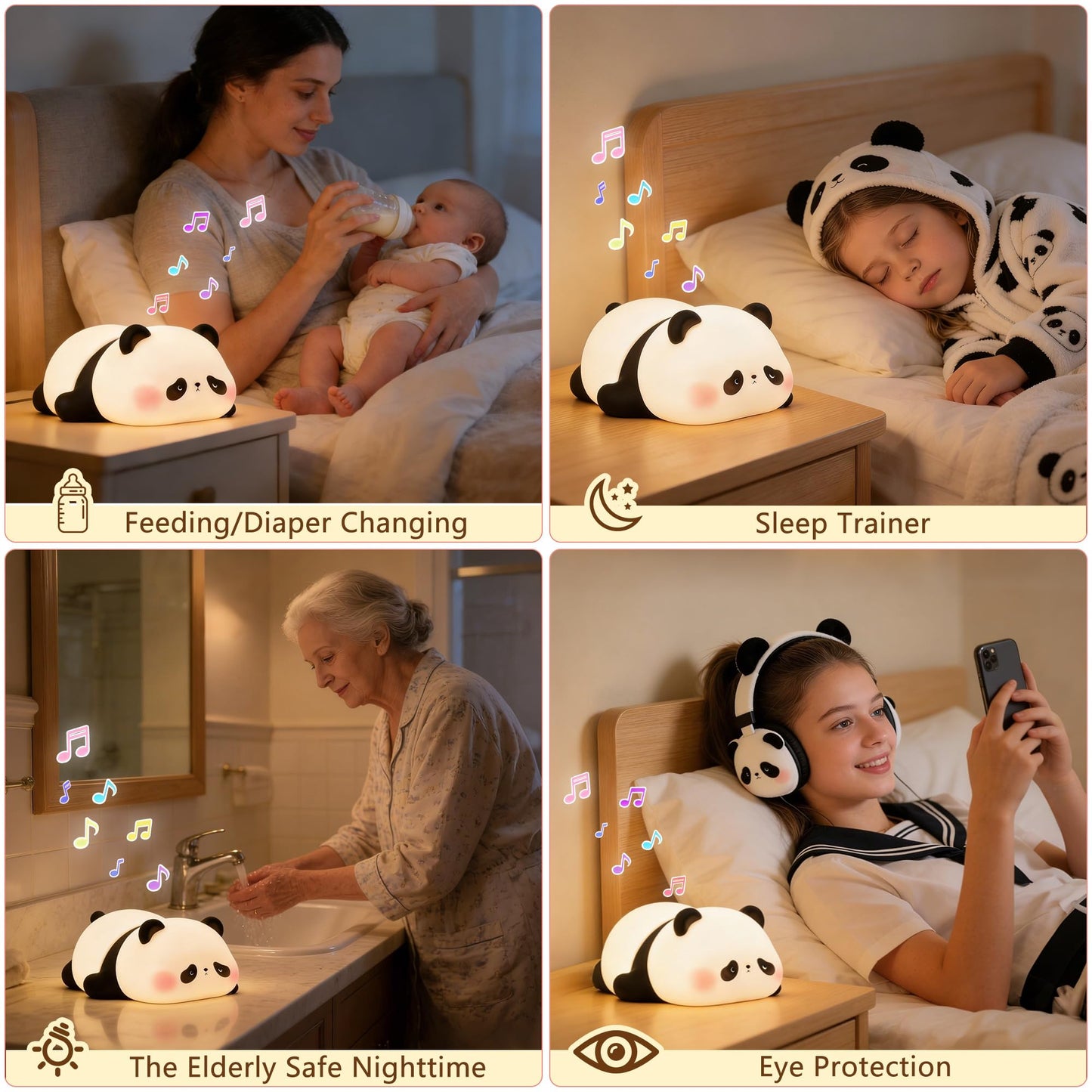 FAMIDUO Capybara Night Light for Kids,Safe Squishy Silicone Nursery Light with Timer,Dimmable & Rechargeable Touch Bedside Lamp, Cute Capybara Gifts for Boys Girls Toddlers, Baby & Kids Room Decor