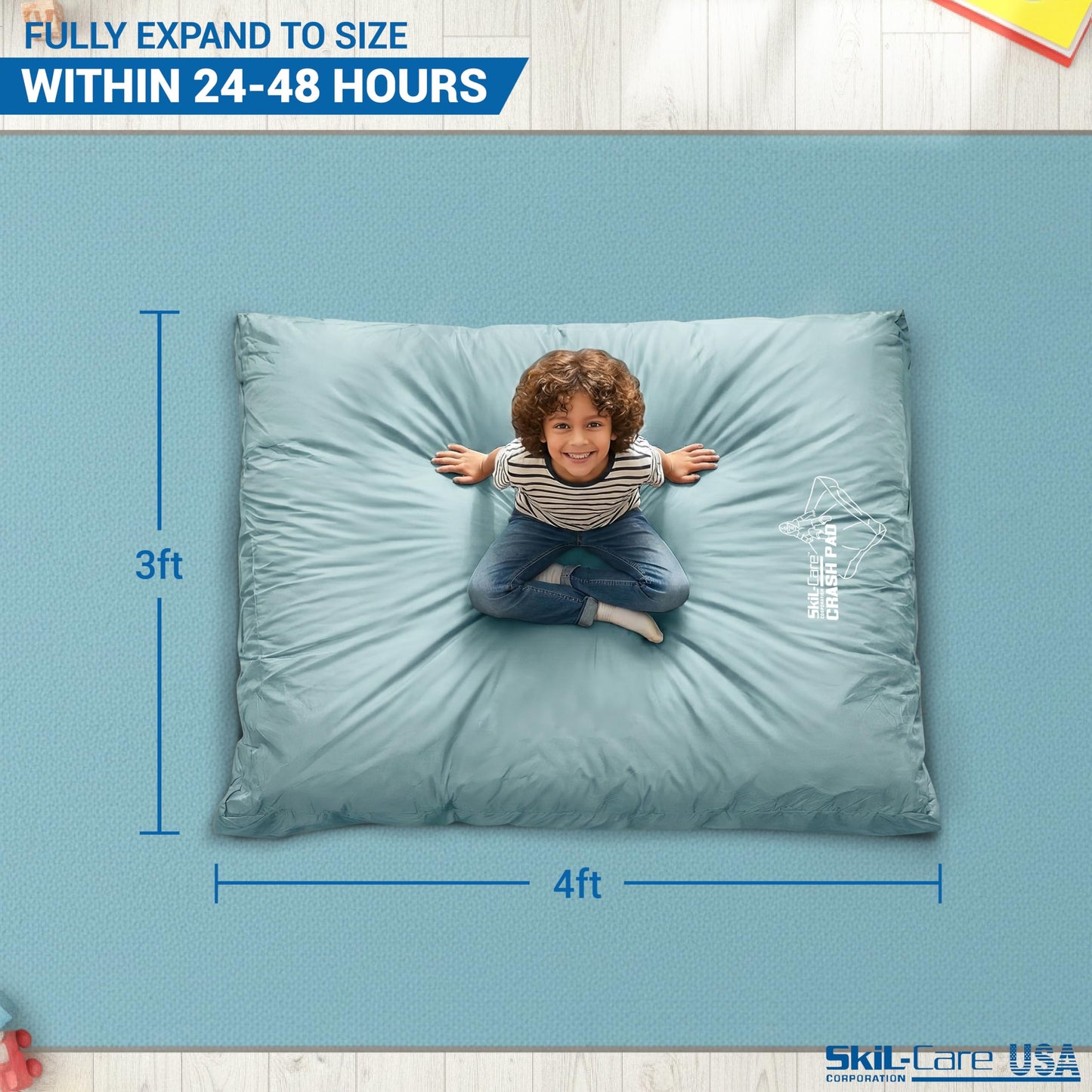 Sensory Crash Pad for Autism & Safe Deep Pressure Play