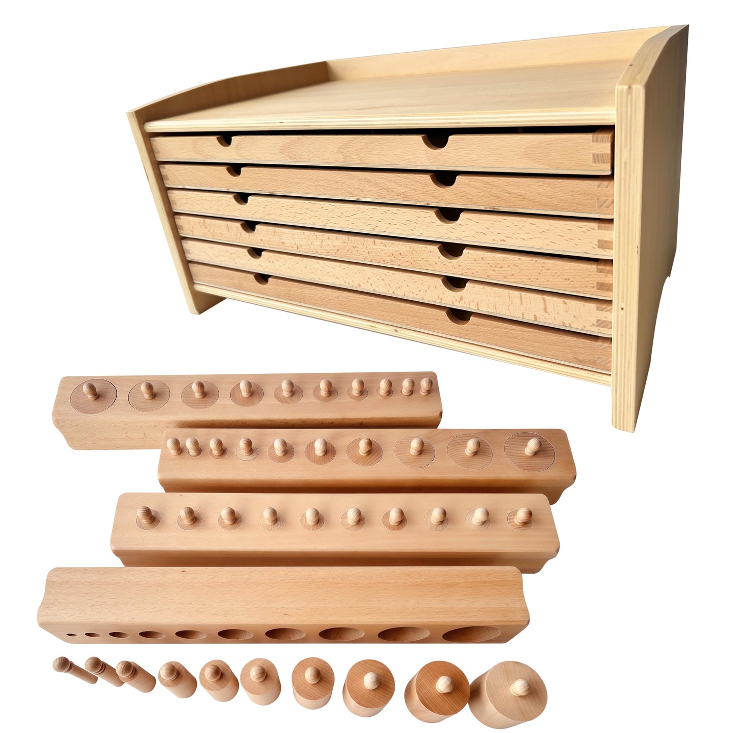 Montessori Sensory Learning Kit for Focus & Development (Sensorial Tools)