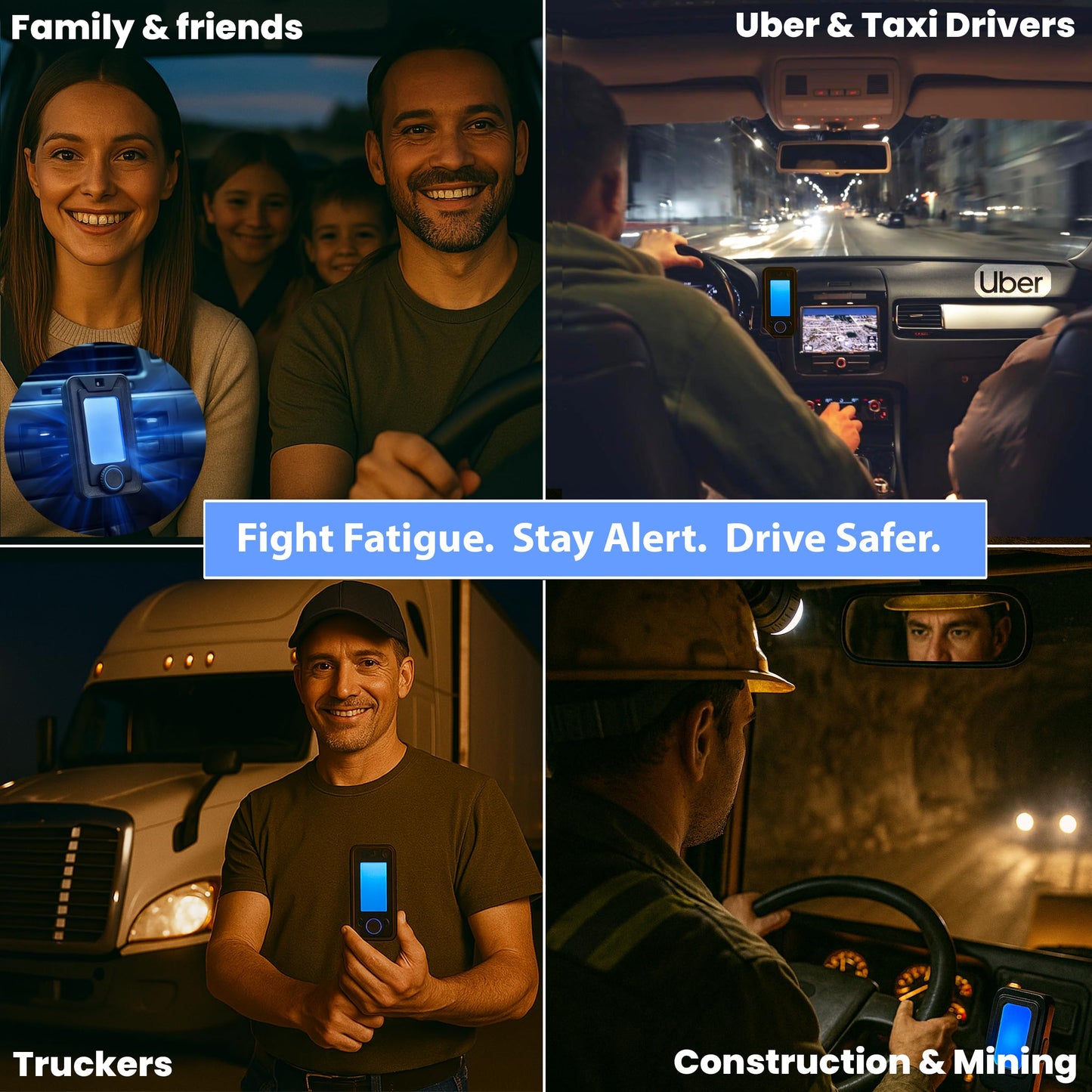 Blue Light Therapy Device for Focus, Energy & Alertness