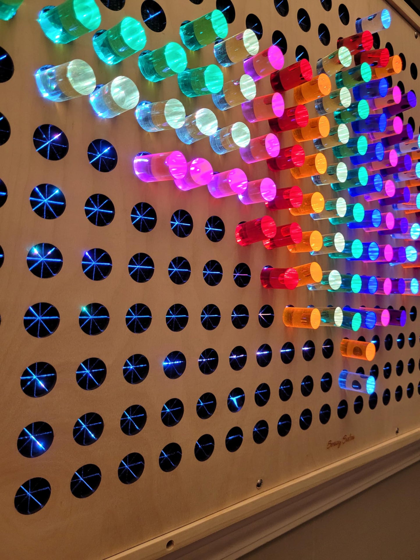 LED Sensory Pegboard for Autism & Interactive Focus Play