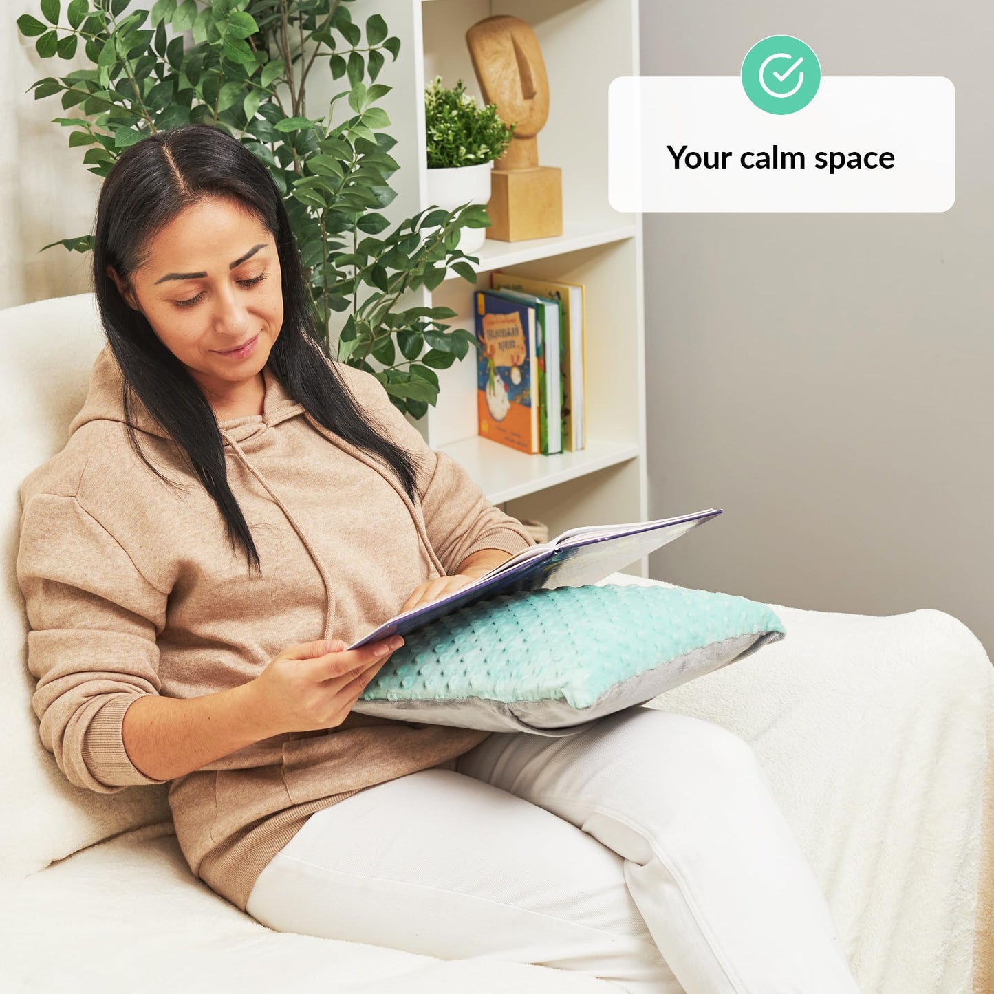 ODOXIA Vibrating Pillow for Autistic Kids | Sensory Pillow for Kids & Adults | Relaxing, Huggable Feeling | Sensory Vibration | Vibrating Items for Autism | 2 AA Batteries Required
