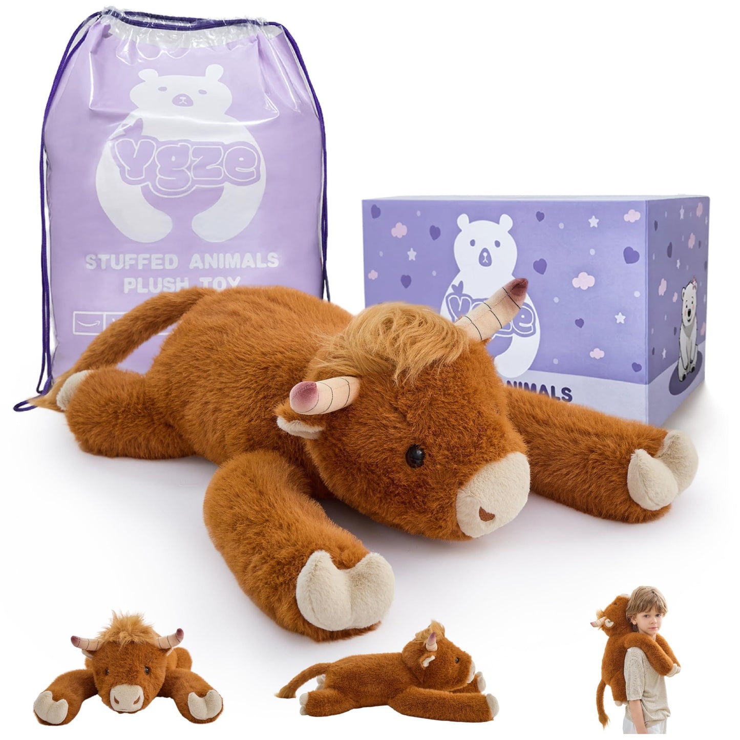 Weighted Sloth Stuffed Animal – 25 Inch, 4 lbs Plush Lying Toy for Kids and Adults – Soft and Cozy Weighted Companion for Bedtime, Gifting, and Everyday Comfort