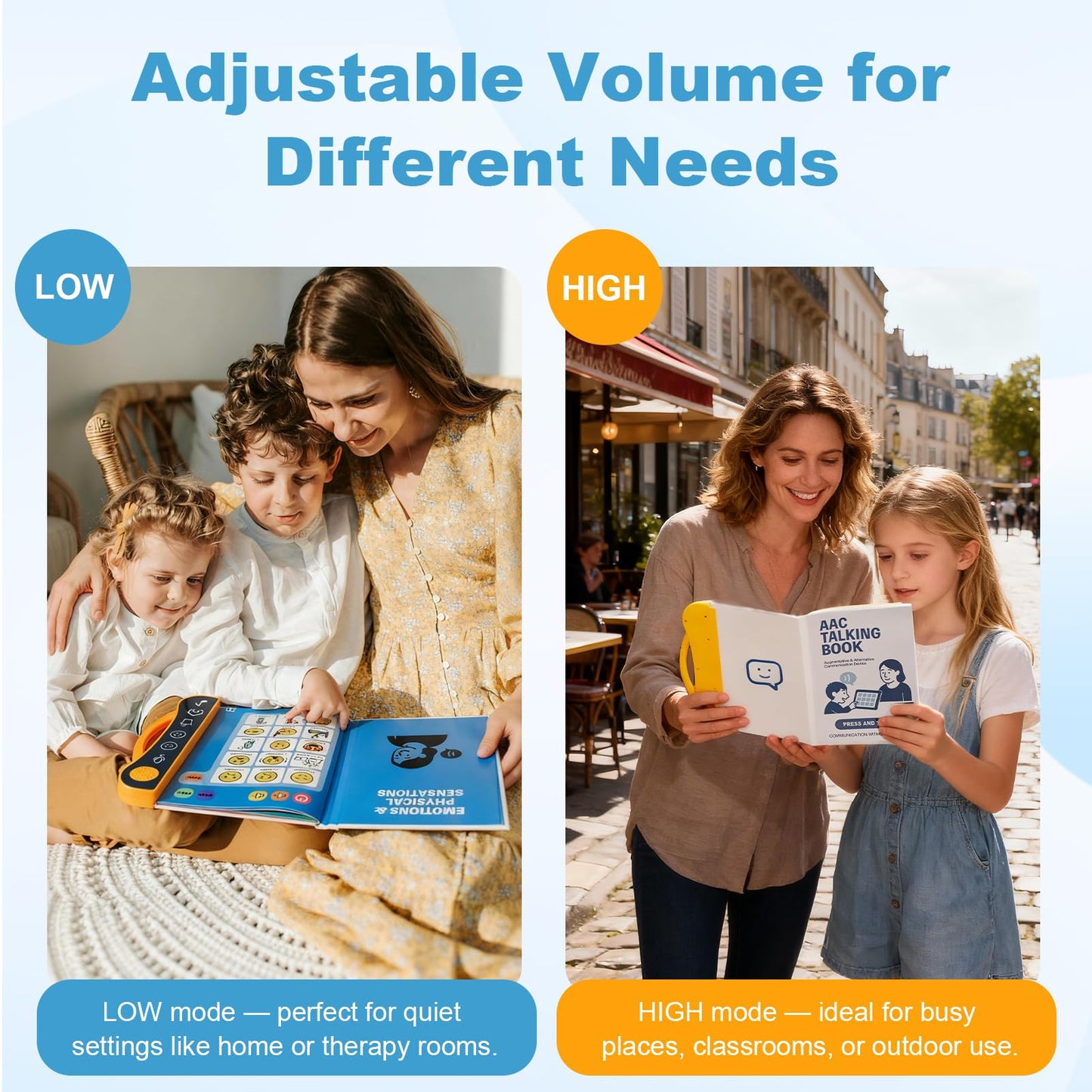 AAC Communication Device for Autism & Nonverbal Speech Support