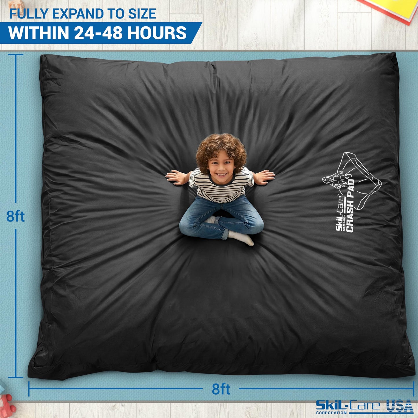 Sensory Crash Pad for Autism & Safe Deep Pressure Play