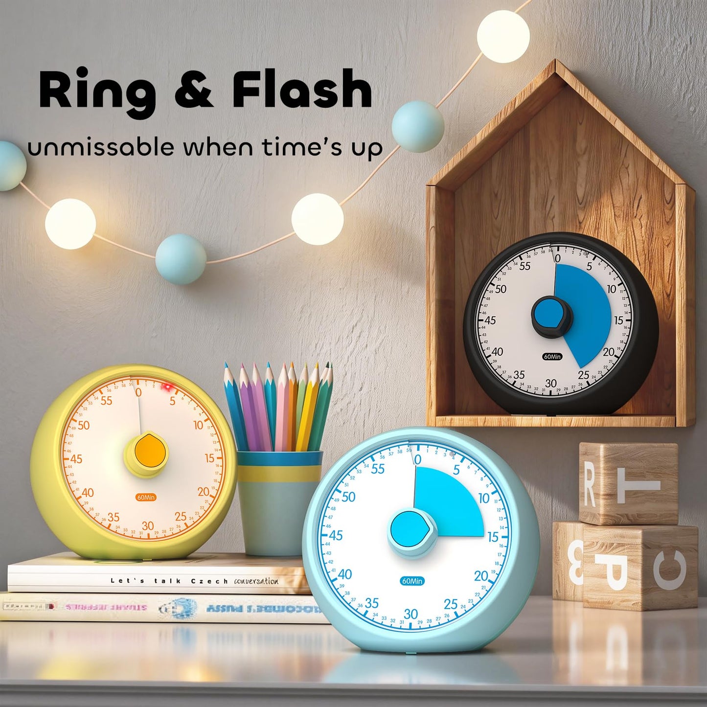 Visual Timer for Autism & ADHD Focus (60-Minute Countdown)