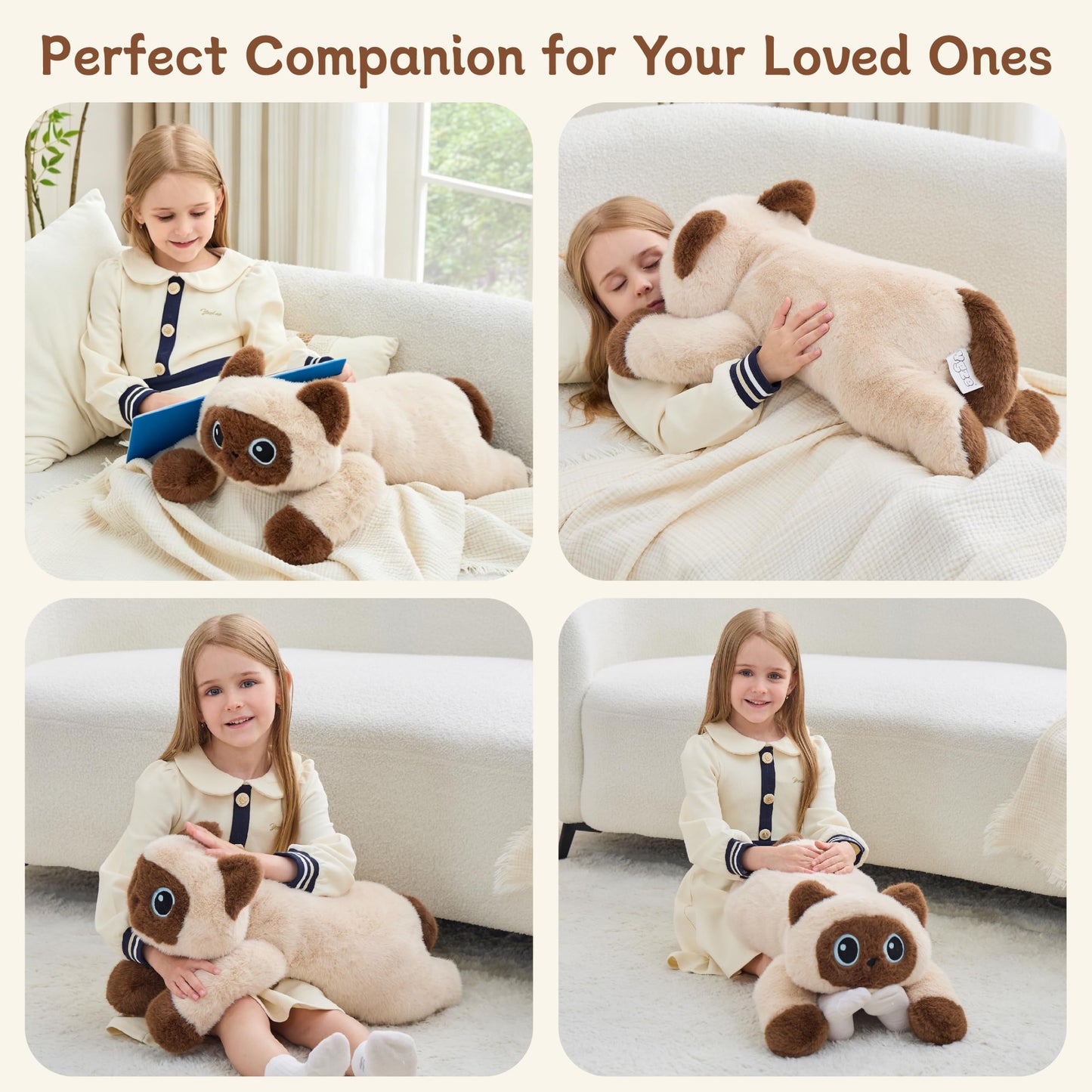 Weighted Sloth Stuffed Animal – 25 Inch, 4 lbs Plush Lying Toy for Kids and Adults – Soft and Cozy Weighted Companion for Bedtime, Gifting, and Everyday Comfort