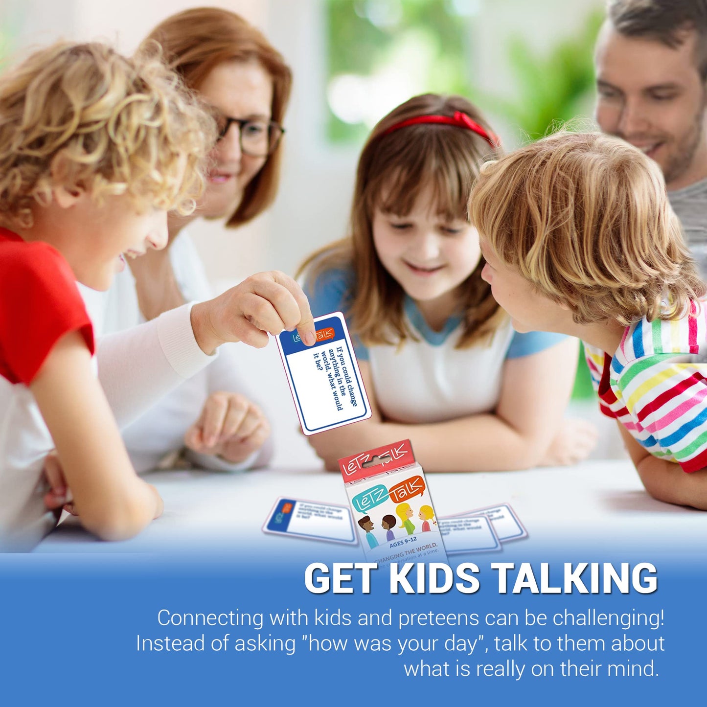 Conversation Cards for Kids with Autism or Aspergers - Learning & Education Toys, Conversation Starters, Autism Communication Cards for Kids and Adults, Therapy Tool, Stocking Stuffers