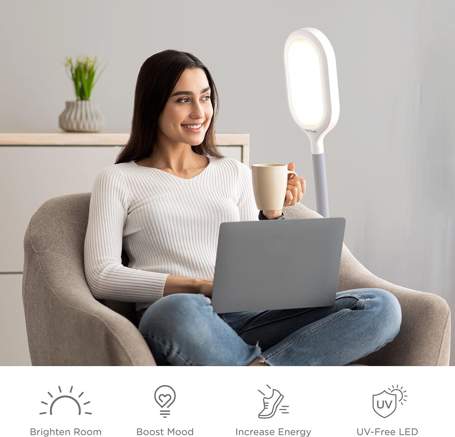 Light Therapy Lamp for Focus, Mood & Sensory Support