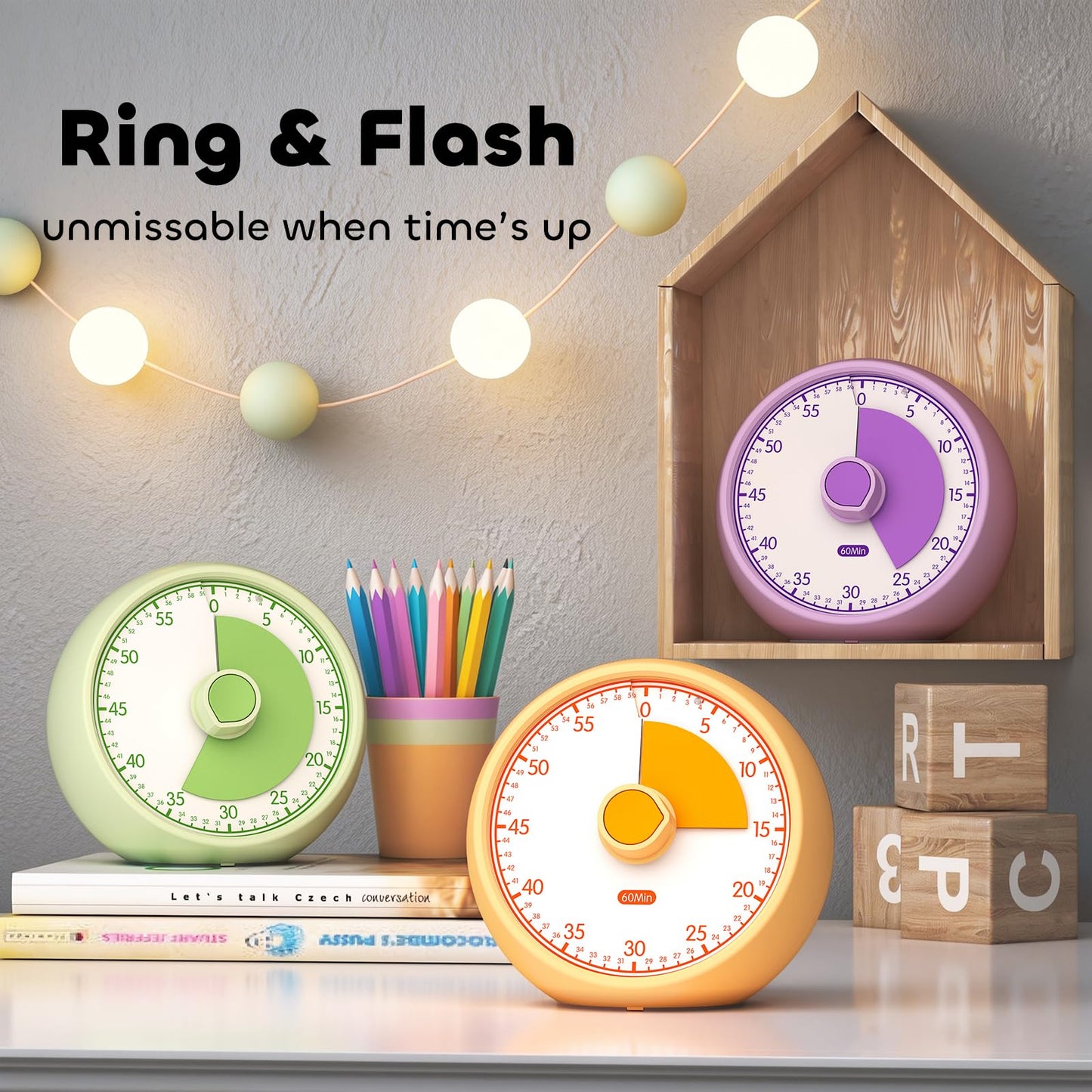 Visual Timer for Autism & ADHD Focus (60-Minute Countdown)