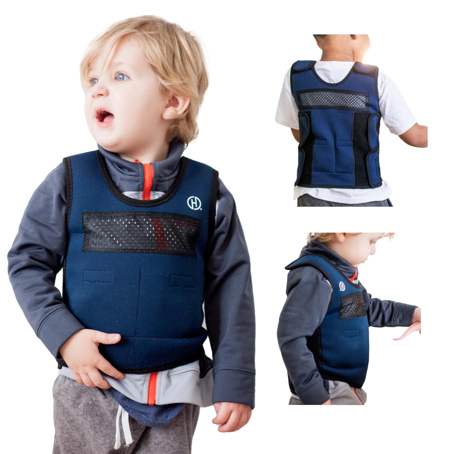 Weighted Compression Vest for Autism & Sensory Calm (Kids)