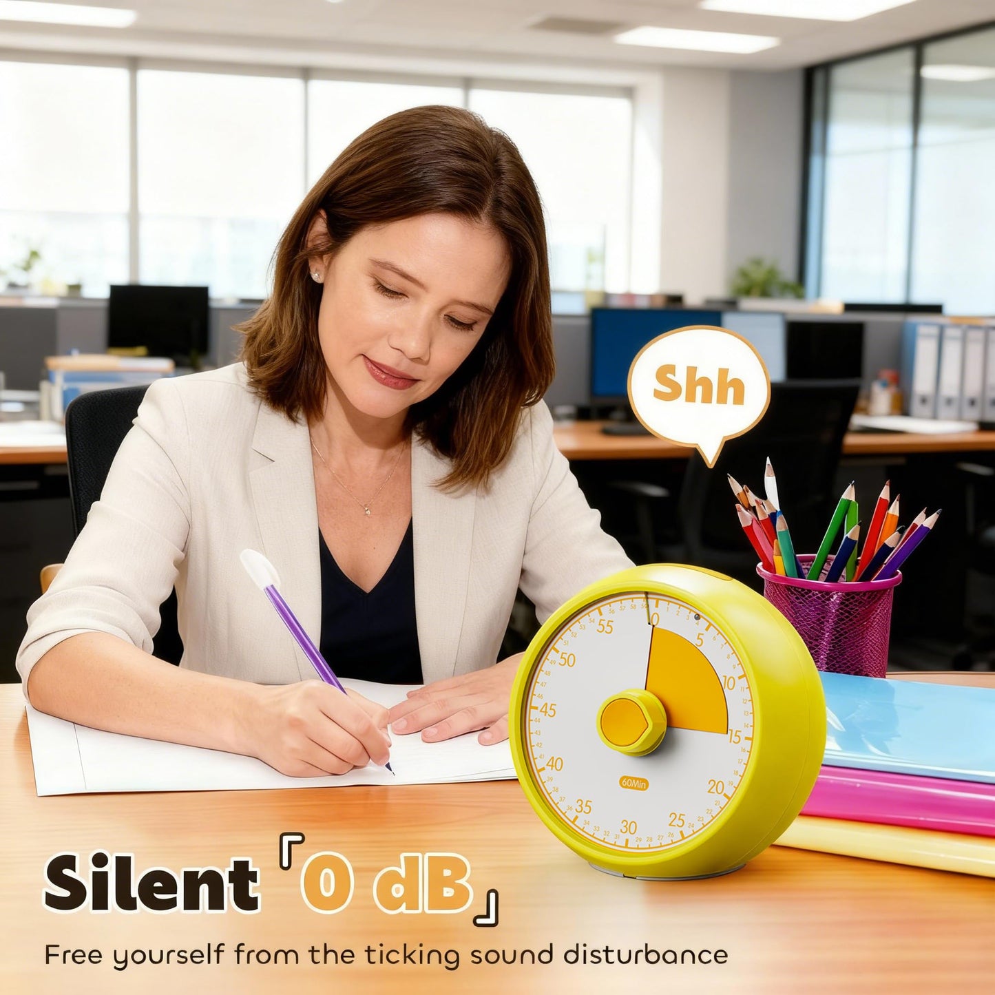 Visual Timer for Autism & ADHD Focus (60-Minute Countdown)