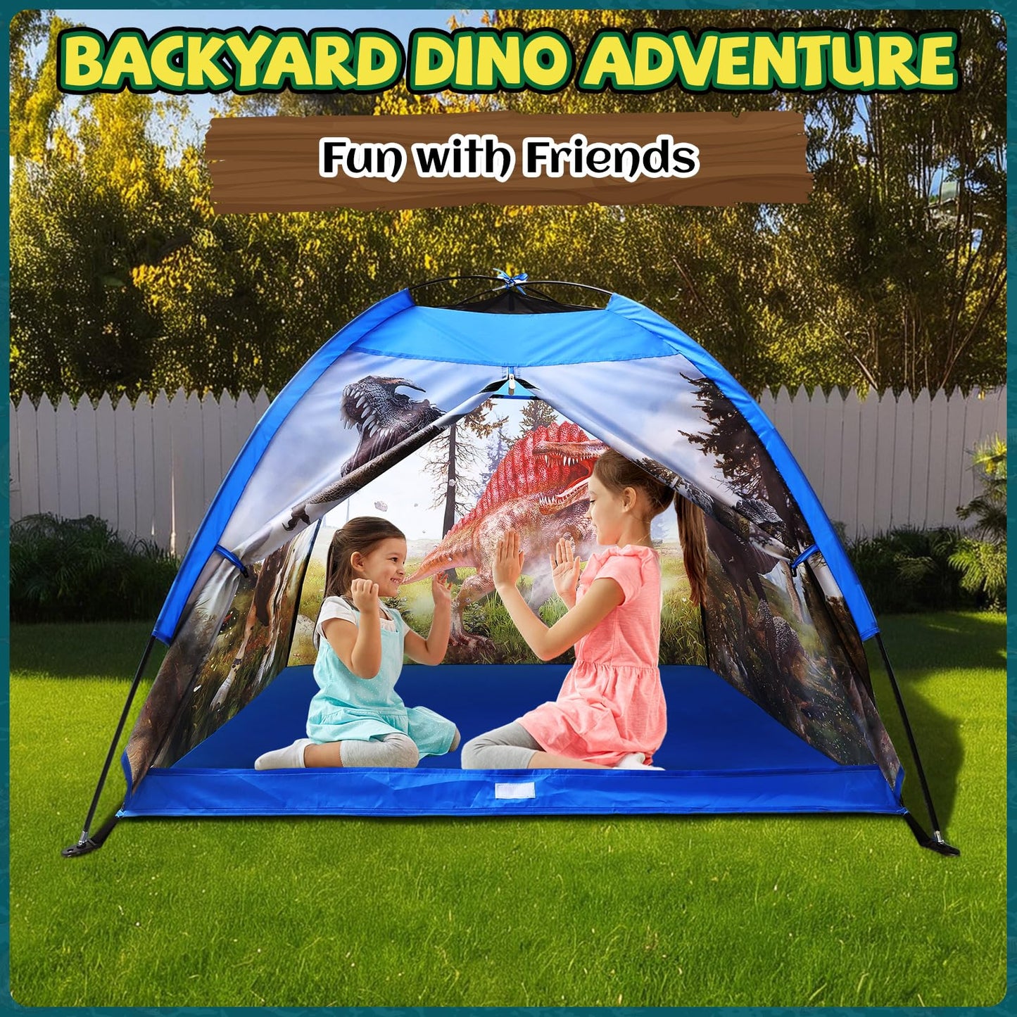 Kaivee Space World Play Tent Pop Up Kids Indoor Sensory Playhouse Children Foldable Kids Tent for Boys Girls Toddler as 3 4 5 6 7 Years Gift as Birthday Christmas Toys