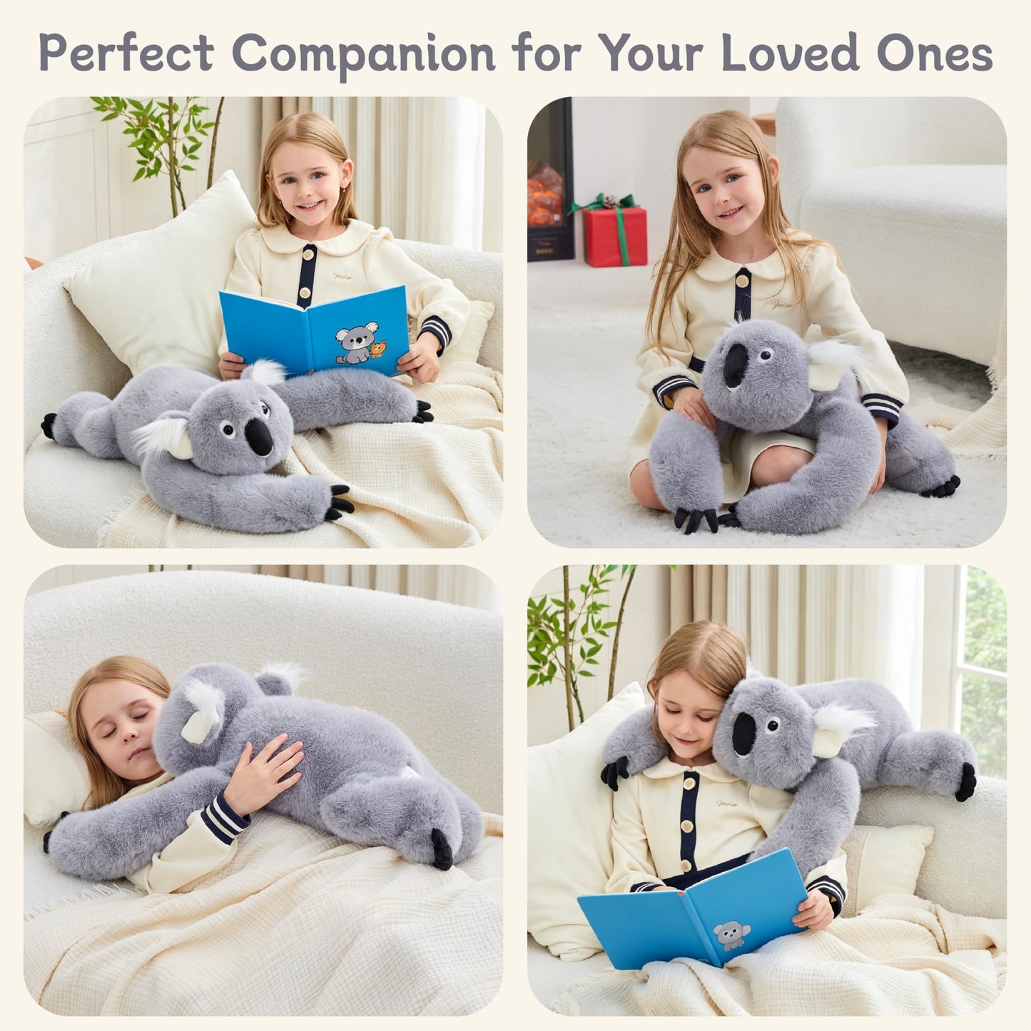 Weighted Sloth Stuffed Animal – 25 Inch, 4 lbs Plush Lying Toy for Kids and Adults – Soft and Cozy Weighted Companion for Bedtime, Gifting, and Everyday Comfort