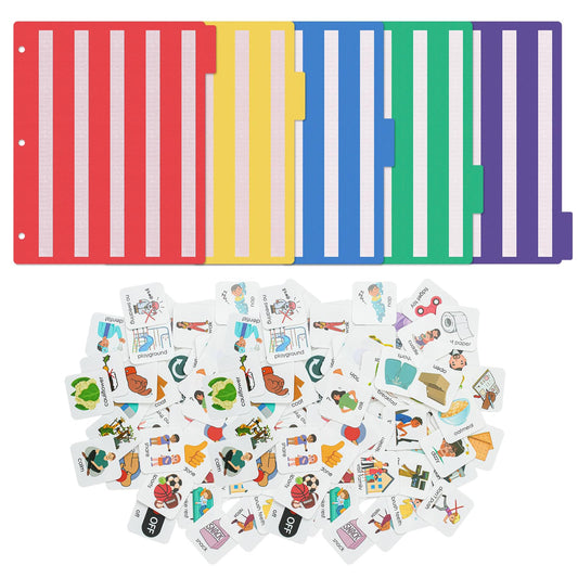 Visual Schedule & Communication Cards for Autism (Nonverbal Support)