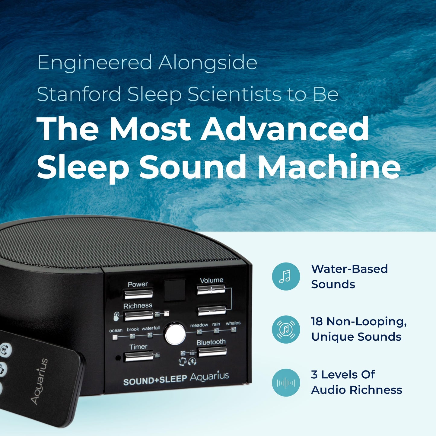 Adaptive Sound Technologies Sound + Sleep SE - White Noise Machine for Focus Support - Convenient Sleep Timer - Built-in Headphone Jack - Precision Volume Settings - Speech Privacy - White