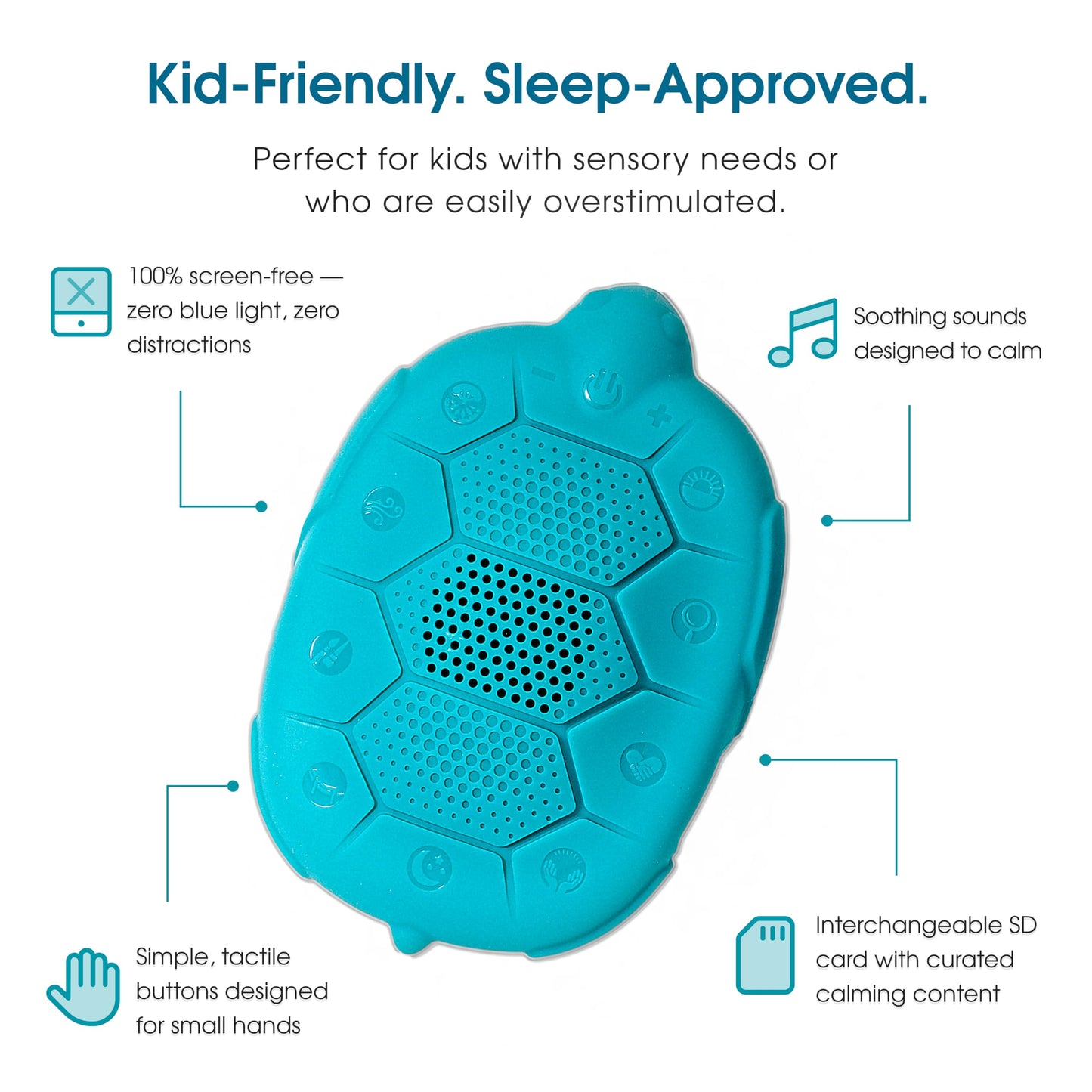 Sleep Aid for Kids with Autism & Calming Bedtime Routine Device