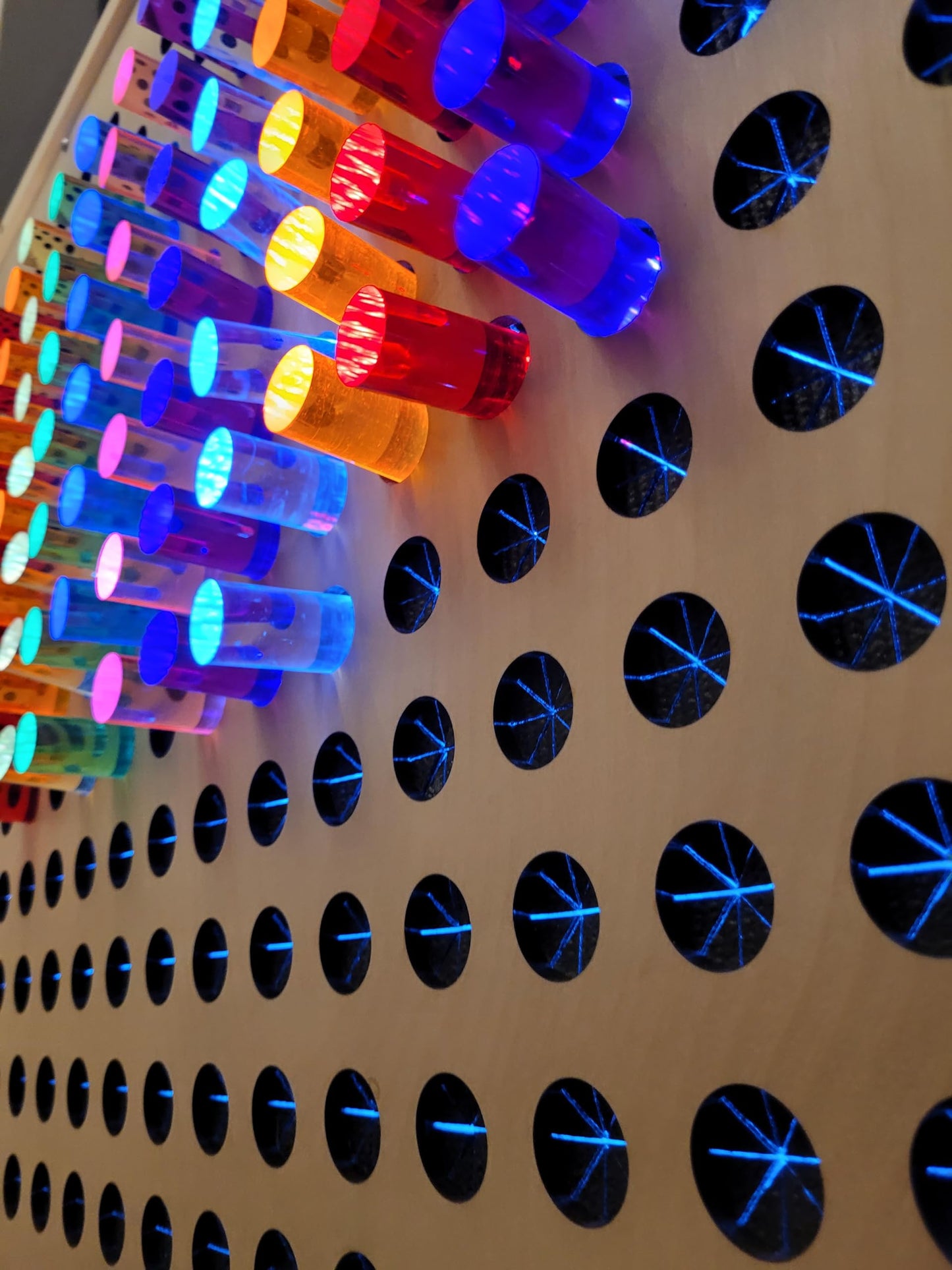 LED Sensory Pegboard for Autism & Interactive Focus Play