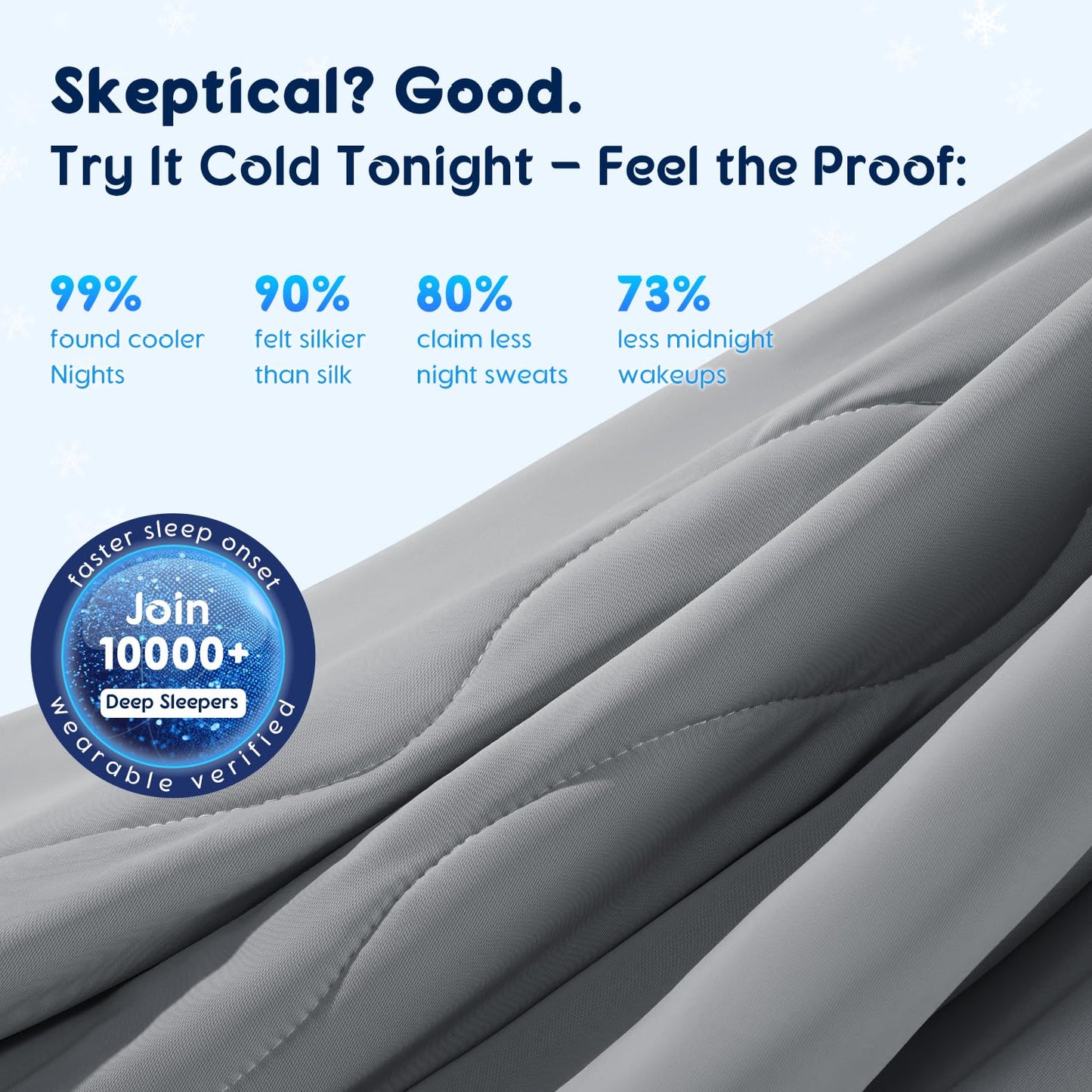 Cooling Blanket for Hot Sleepers & Night Sweats – Cooling Comforter, Breathable Lightweight Double-Sided Summer Bedding, Breathable Soft All Season (Lavender, Queen(90"x90"))