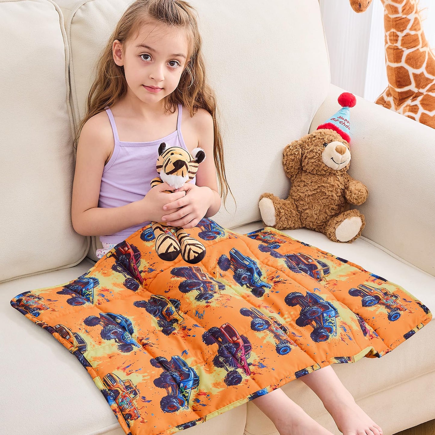 yescool Weighted Lap Pad 2 Pounds Weighted Lap Blanket, Space Plane Small Weighted Blanket, Weighted Throw Blanket Gifts for Travel Indoor Outdoor, 20"x30"