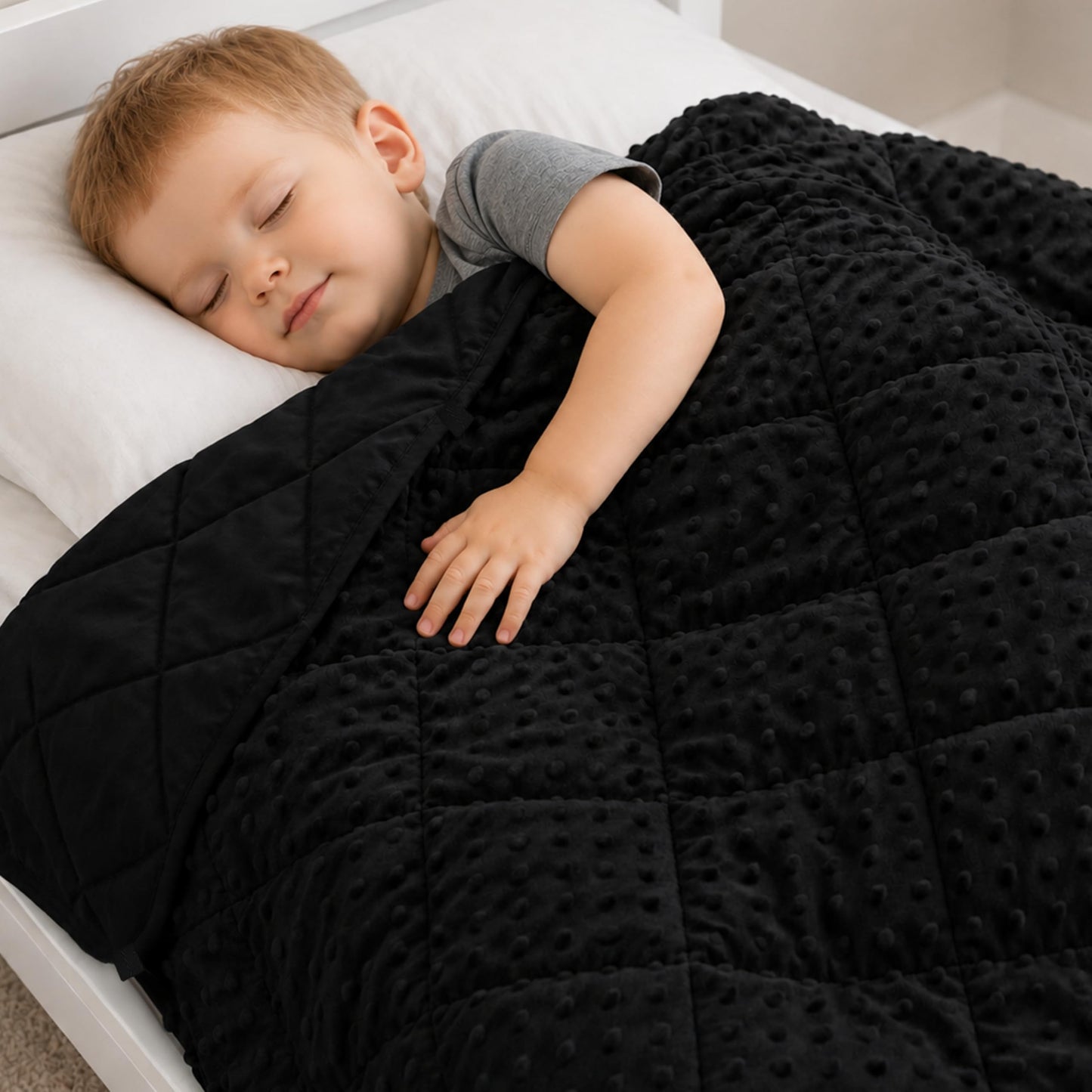 MAXTID Weighted Blanket for Kids 5lbs 36"x48" Cotton Blanket for Boys & Girls Weighted Throw Blanket Children Bedding Gifts for 3 4 5 6 7 8+ Year Old Kids Small Weighted Comfort Blanket