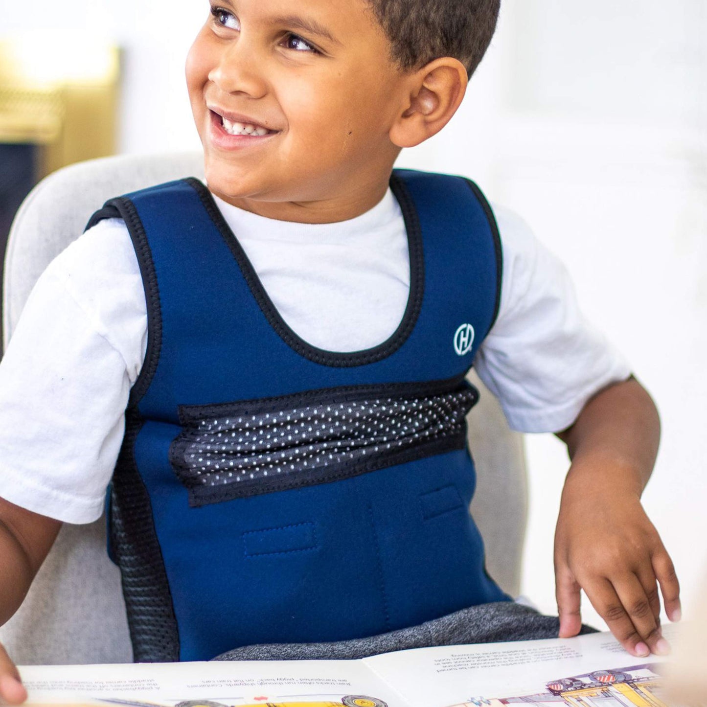 Weighted Compression Vest for Autism & Sensory Calm (Kids)