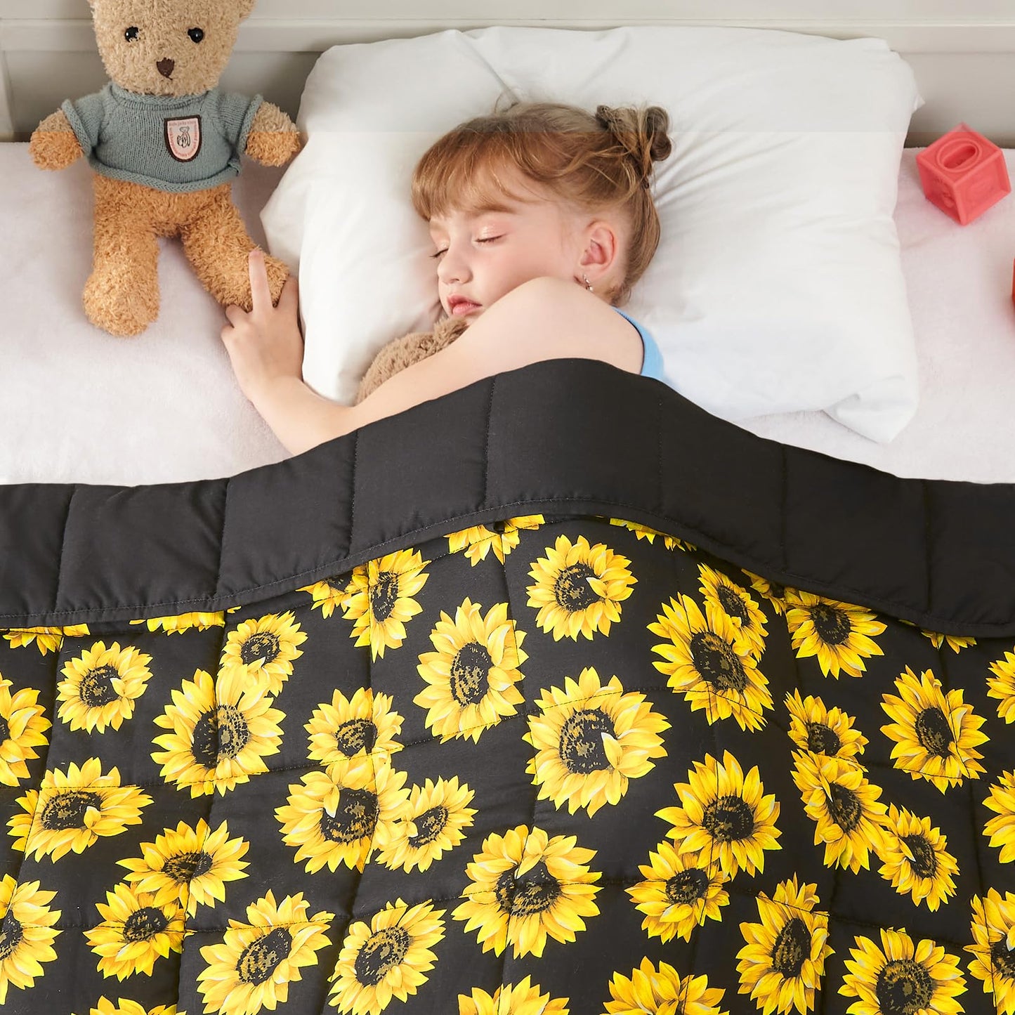 yescool Weighted Lap Pad 2 Pounds Weighted Lap Blanket, Space Plane Small Weighted Blanket, Weighted Throw Blanket Gifts for Travel Indoor Outdoor, 20"x30"