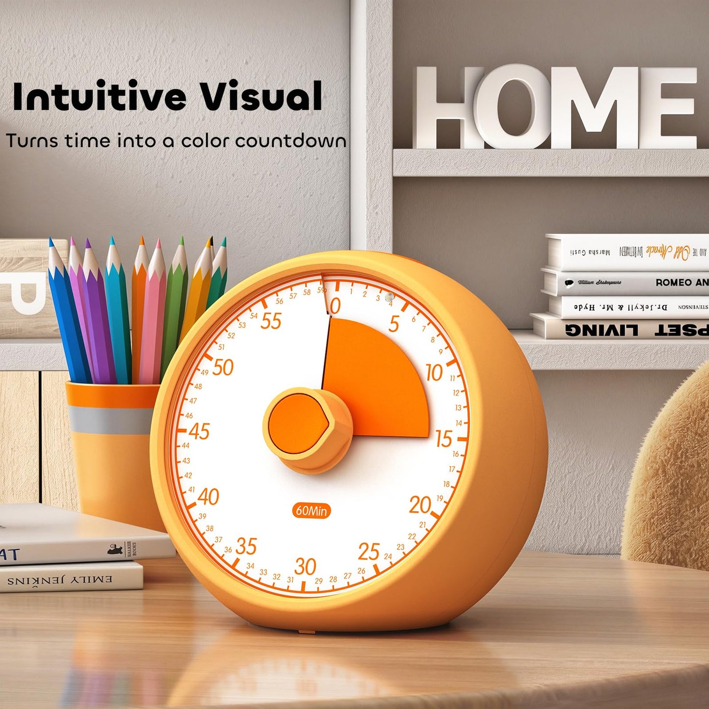 Visual Timer for Autism & ADHD Focus (60-Minute Countdown)