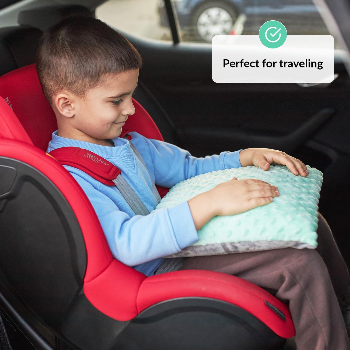 ODOXIA Vibrating Pillow for Autistic Kids | Sensory Pillow for Kids & Adults | Relaxing, Huggable Feeling | Sensory Vibration | Vibrating Items for Autism | 2 AA Batteries Required