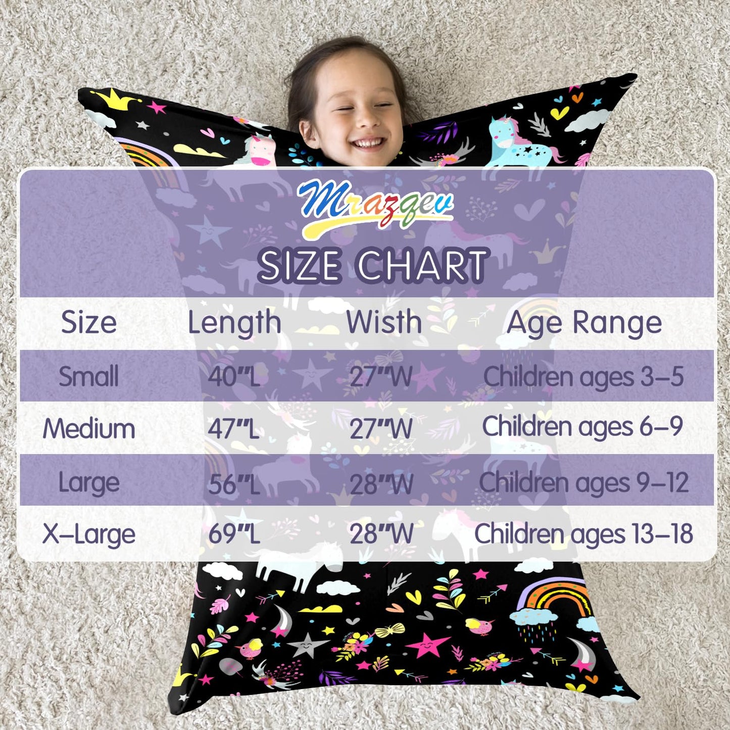 Cute Tiger Autism Movement Stretchy Sensory Body Socks - ADHD and Improve Sensory Processing Sox - Help Children with Autism (Medium)