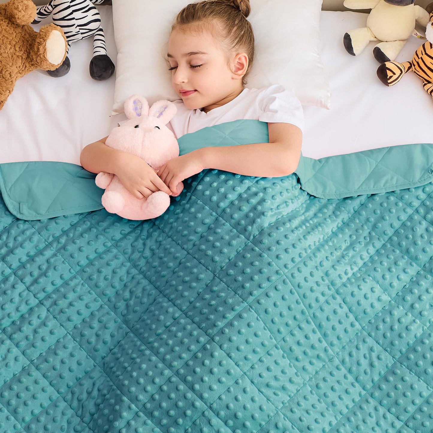 yescool Weighted Lap Pad 2 Pounds Weighted Lap Blanket, Space Plane Small Weighted Blanket, Weighted Throw Blanket Gifts for Travel Indoor Outdoor, 20"x30"