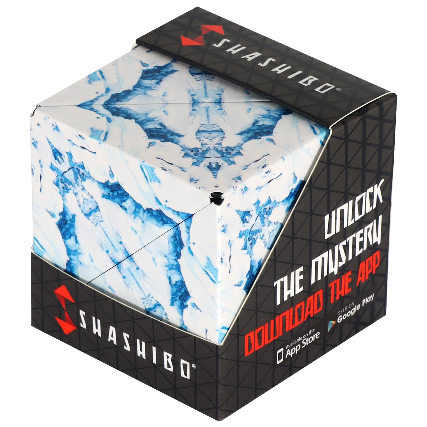 Shashibo Sensory Fidget Toy for Adults & Kids, Stress Relief Fidget Toy for Adults, Teens & Kids, Cool Fidget Toys for Desk, Classroom Must Have, Sensory Shape Shifting Cube, 100+ Possible Shapes