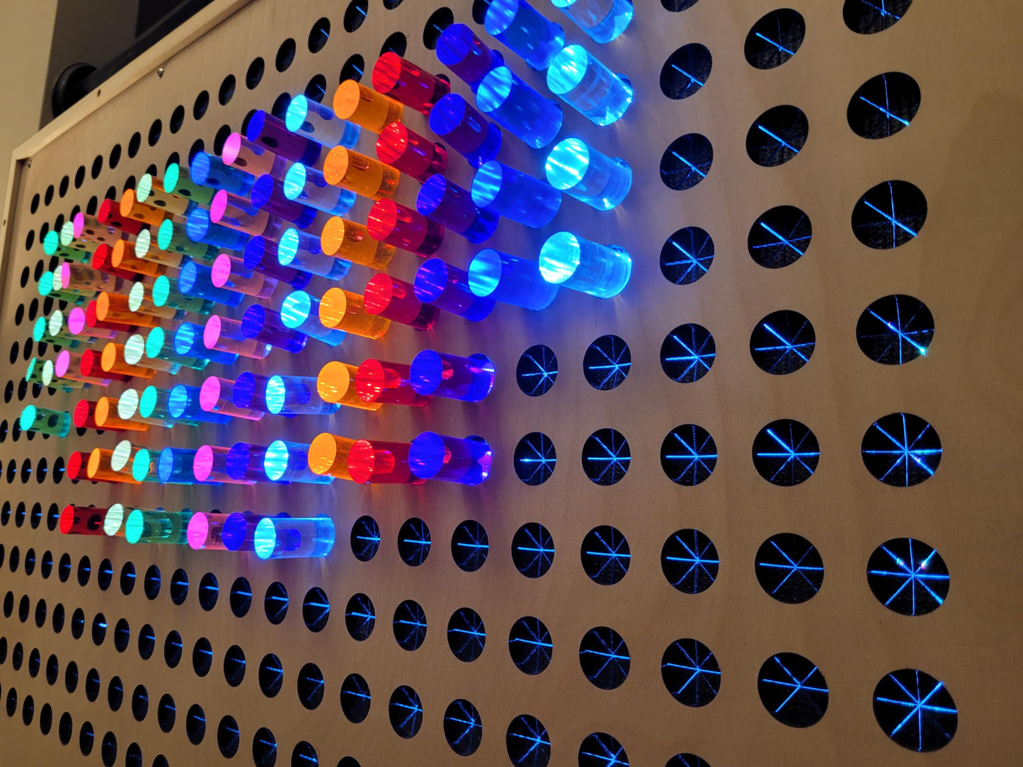LED Sensory Pegboard for Autism & Interactive Focus Play