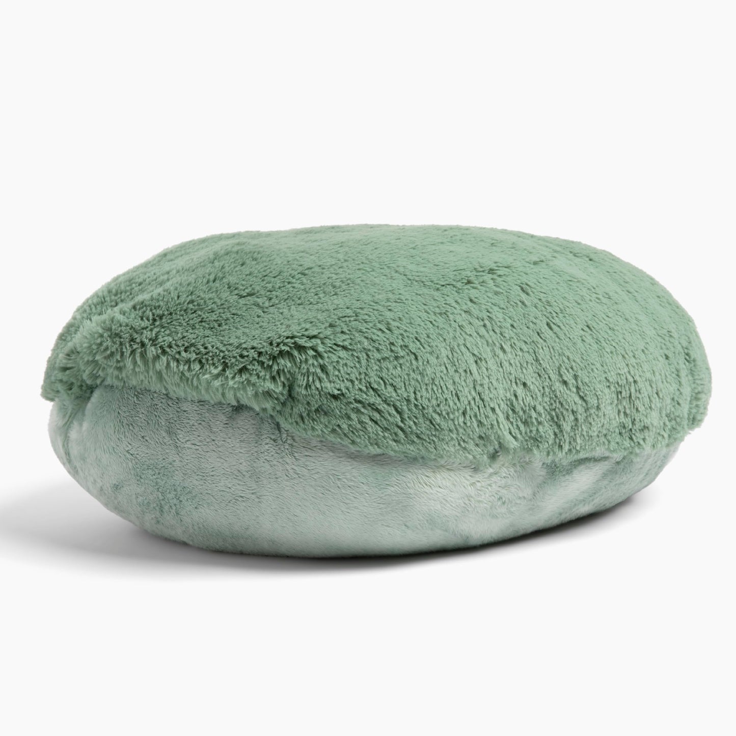 HUGIMALS The Hug Pillow in Gray | 10 lb Weighted Heavy Round Sensory Pillow w/Cozy Hand Pocket for Self-Care, Comfort, Relaxation, Sleep - Thoughtful Gift for Adults, Dad, Husband, Boyfriend, Partner