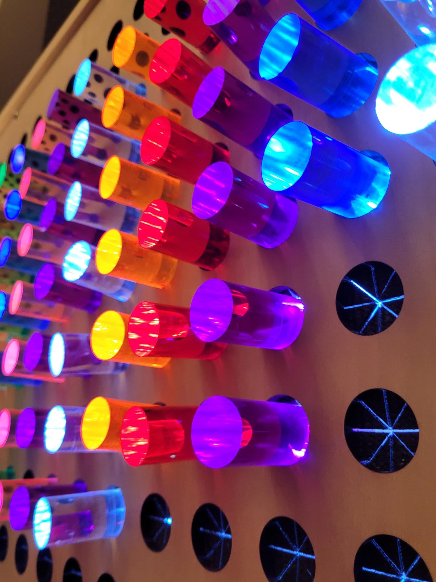 LED Sensory Pegboard for Autism & Interactive Focus Play