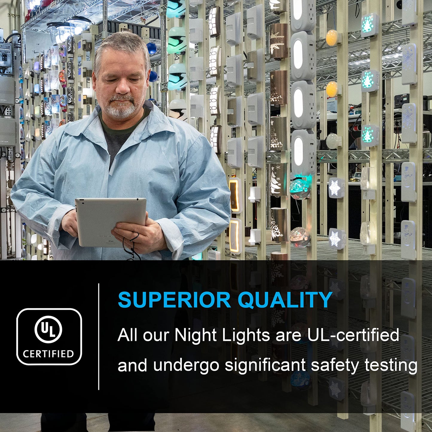 GE Sleeplite Night Lights Plug Into Wall, Dusk to Dawn Sensor, Ambient Lighting, Sleep Aid, Bathroom Décor, LED Lights for Bedroom, Apartment Essentials, Smart Home,76135, Amber, 2 Pack