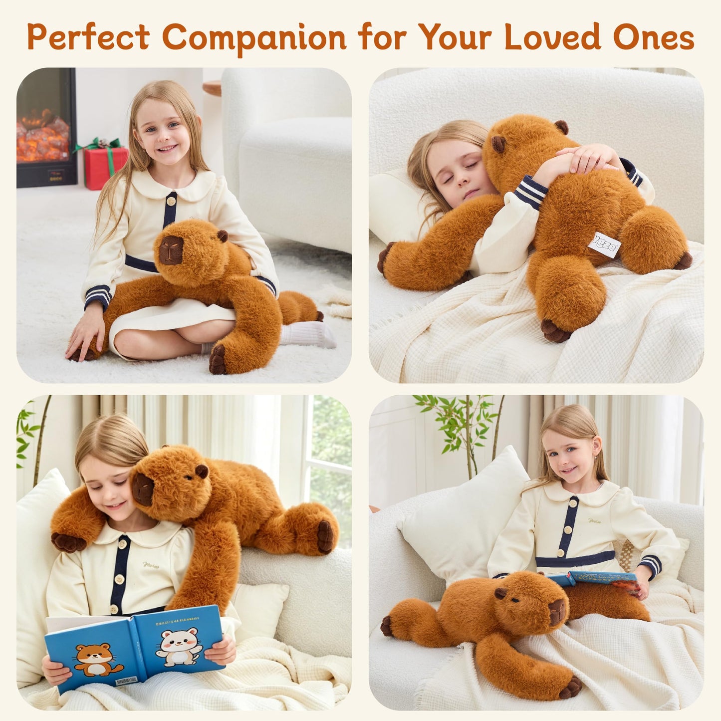 Weighted Sloth Stuffed Animal – 25 Inch, 4 lbs Plush Lying Toy for Kids and Adults – Soft and Cozy Weighted Companion for Bedtime, Gifting, and Everyday Comfort