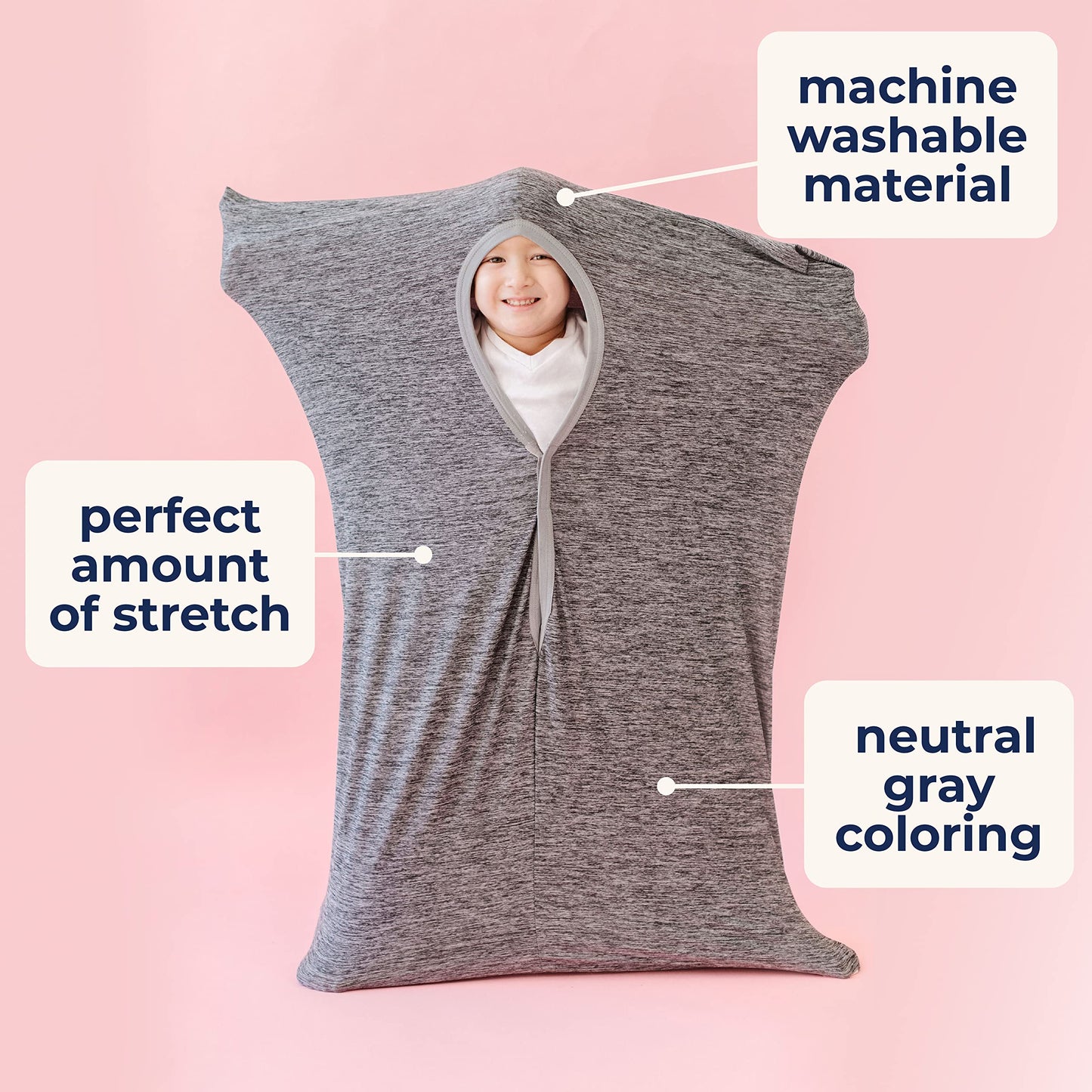 Body Sock - For Sensory Kids - Sensory Sock for Kids - Compression Body Sack - Sensory Sack - Sensory Sleep Sack - Ages 3+ X-Small