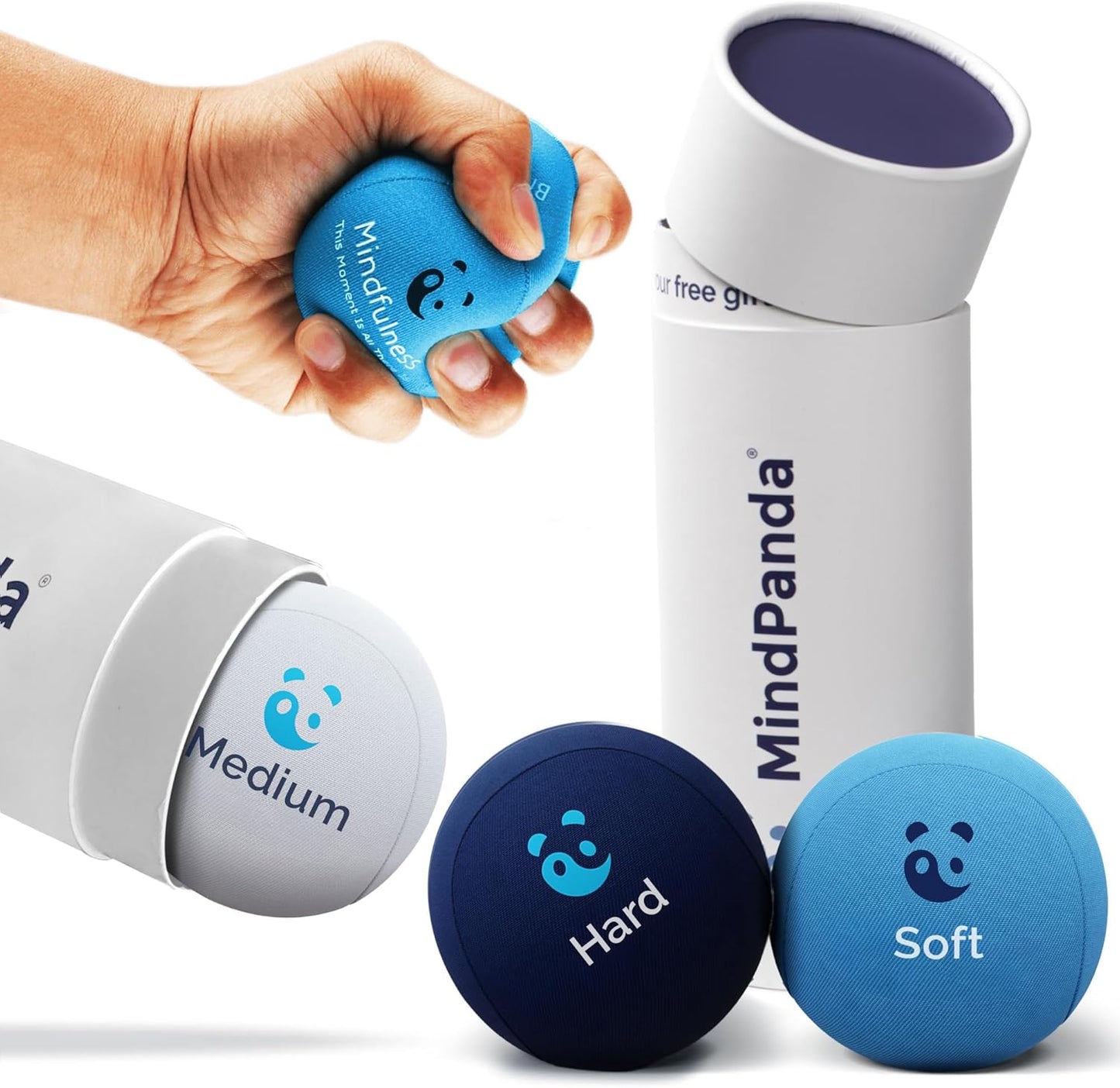 Reduce Stress & Stay Calm Anytime - Soft Stress Ball