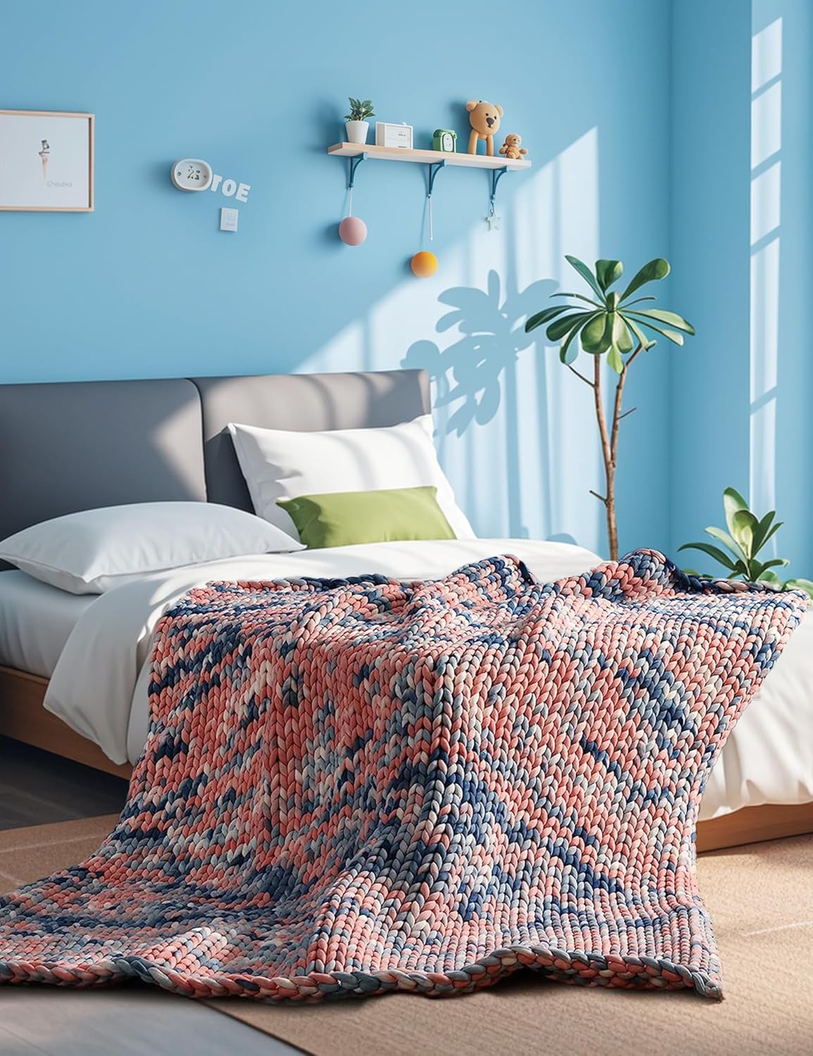 Deep Pressure Comfort for Better Sleep - Weighted Blanket